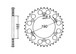 Kit Alu MX500 LC4 90-