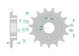 KIT ALU DUCATI 900 SS 1991 Hyper Reinforced Xs-ring