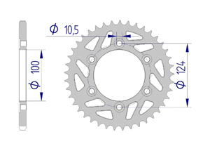 KIT ALU DUCATI 900 SS 1991 Hyper Reinforced Xs-ring