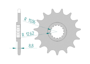 Front sprocket 520 BETA