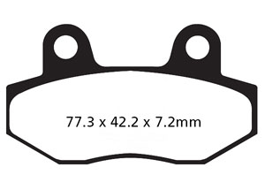 EBC FA086 HH sintered brake pad