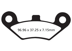 EBC FA453 TT brake pads