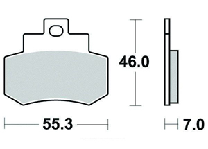 Brake pad Sifam Sintered KBA ABE certified