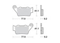 Brake pads motorcycle SBS 675HF