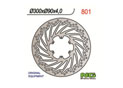 fixed front brake disc for DERBI GPR50 04-05