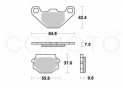 Brake pad Sifam Sintered metal