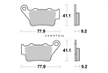 Brake pad Kyoto Semi-sintered