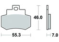 Brake pad Sifam Sintered KBA ABE certified